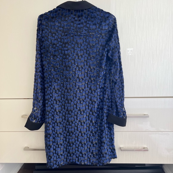 Michael kors silk and velvet dress - Picture 2 of 8